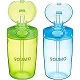 Amazon Brand - Solimo Straw Cup (Pack of 2)
