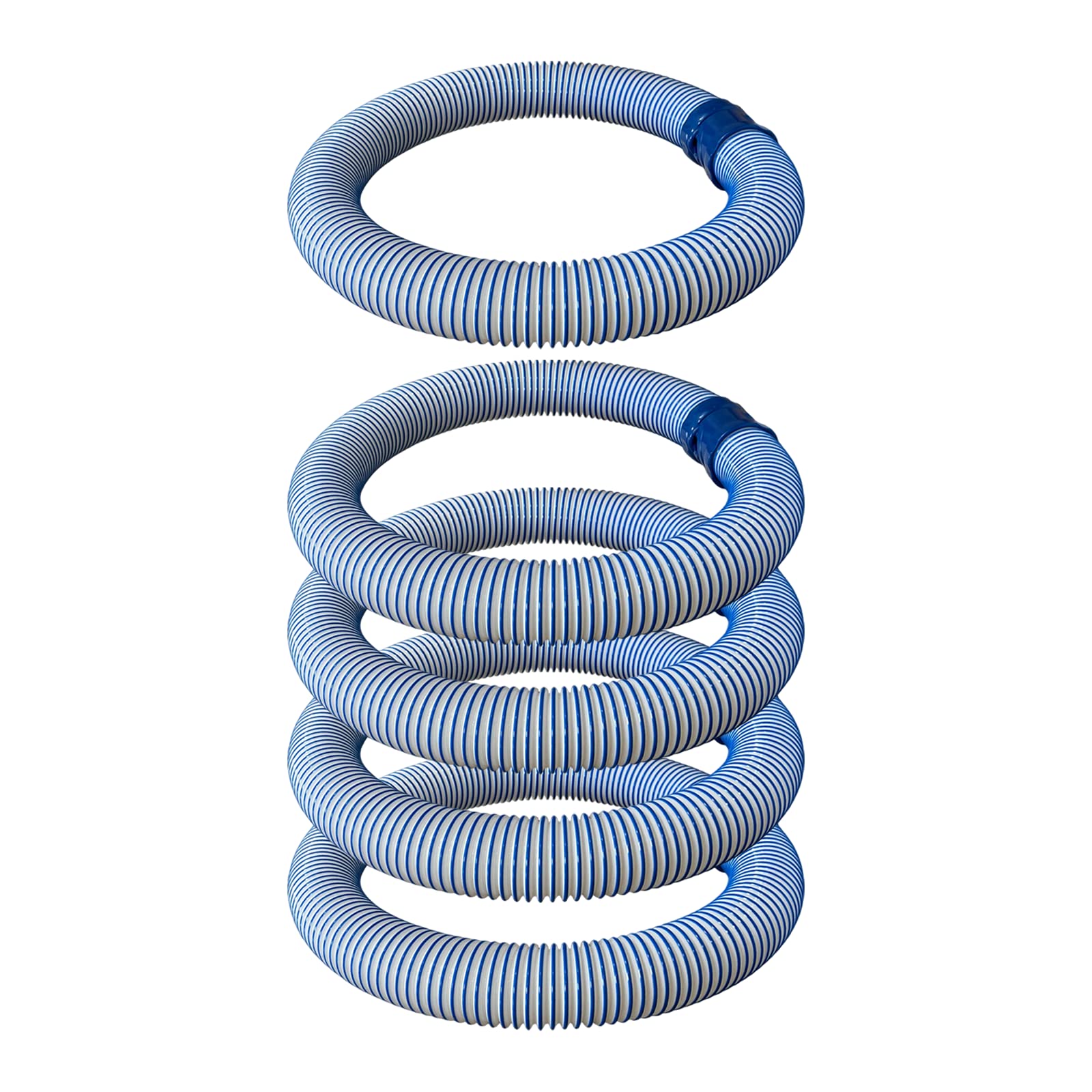 Photo 1 of R0527700 Pool Cleaner Hose Replacement Kit (39 Inch, New upgrade) Compatible with Baracuda Zodiac MX6 MX8 X7 T3 T5 Pool Cleaner Twist Lock Hose (5 Pack)