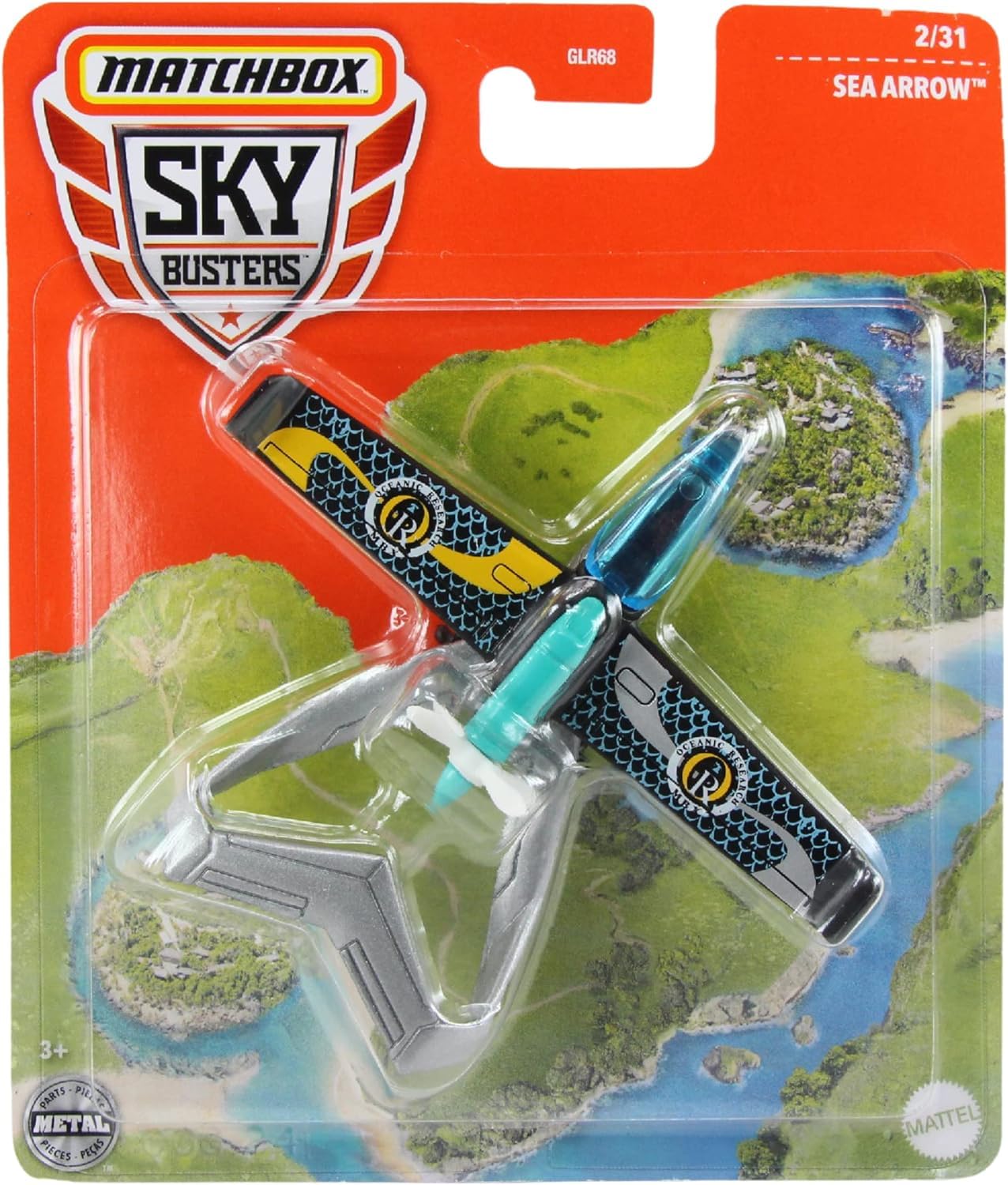 Matchbox Diecast Skybusters 1:64 Scale Model Plane - Sea Arrow — image 1