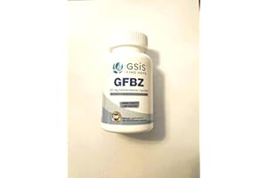 GFBZ Fenbendazole Capsules, 222 mg, 120 Count, Laboratory Tested, White
