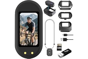 7JI Mini Body Camera 1080P,128G Wearable Action Cam with Magnetic Charging Case, Thumb Size POV Camera, Premium Portable Camcorder Mount Anywhere for Work, Outdoors Activities, Pet