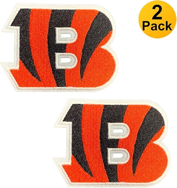 2Pack NFL Cincinnati Bengals, Football Team Logo