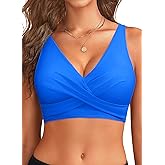Women Underwire Bikini Top - Push Up Bathing Suit Top Large Bust Swim Top 2025 Swimsuit Top