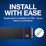 Seagate Game Drive PS5 NVMe SSD 2TB Internal PCIe Gen4 7400MB/s Heatsink view 7