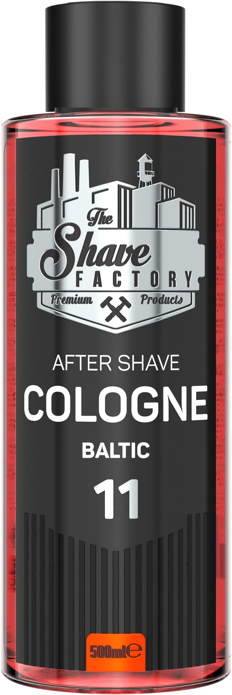 The Shave Factory After Shave Cologne 11 Baltic Men's Splash 500ml 16.9 fl oz