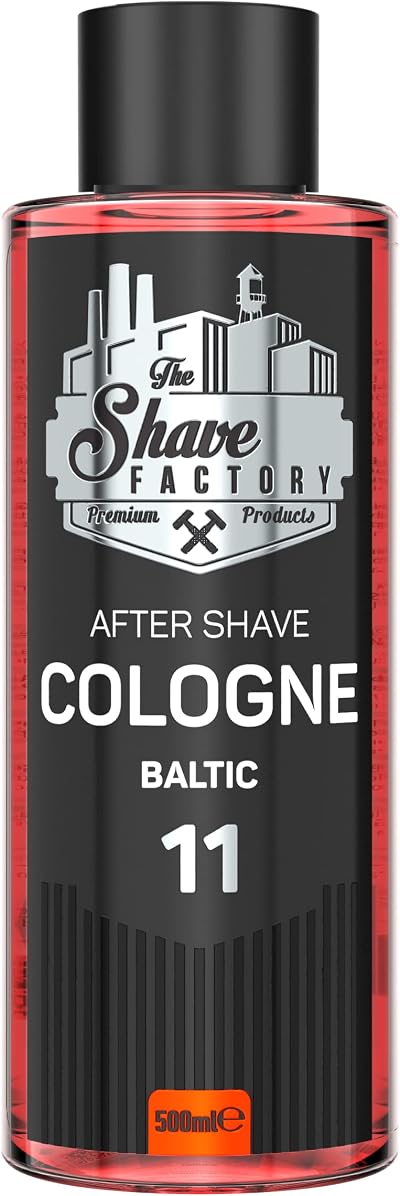 The Shave Factory After Shave Cologne 11 Baltic Men's Splash 500ml 16.9 fl oz