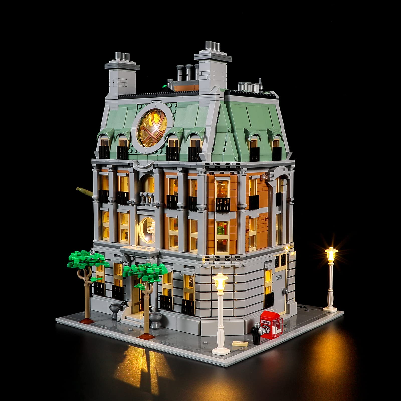 MENZAVA LED Light Set Compatible with LEGO 76218 Sanctum Sanctorum Building Blocks Model - Model Set NOT Included