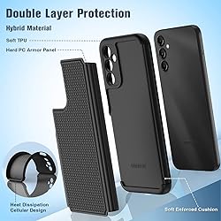 FNTCASE for Samsung Galaxy A14 5G Case: Dual Layer