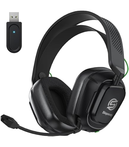 Amazon.com: SKAPENDY 2.4GHz Wireless Gaming Headset for Xbox