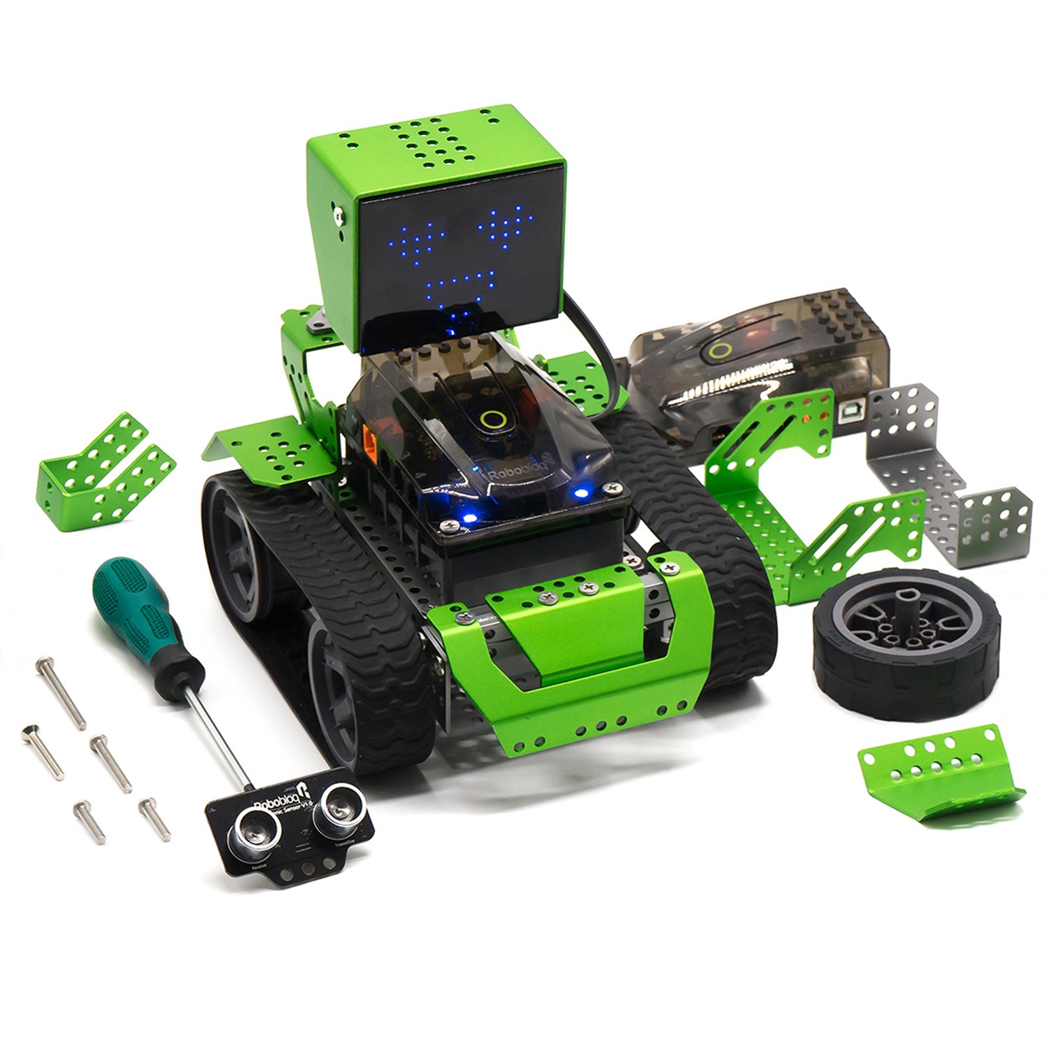 Robot Building Kit 6in1, Robotics for Kids Age 8+, Qoopers STEM