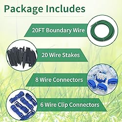 Multisland Robotic Lawnmower Boundary Wire Splice