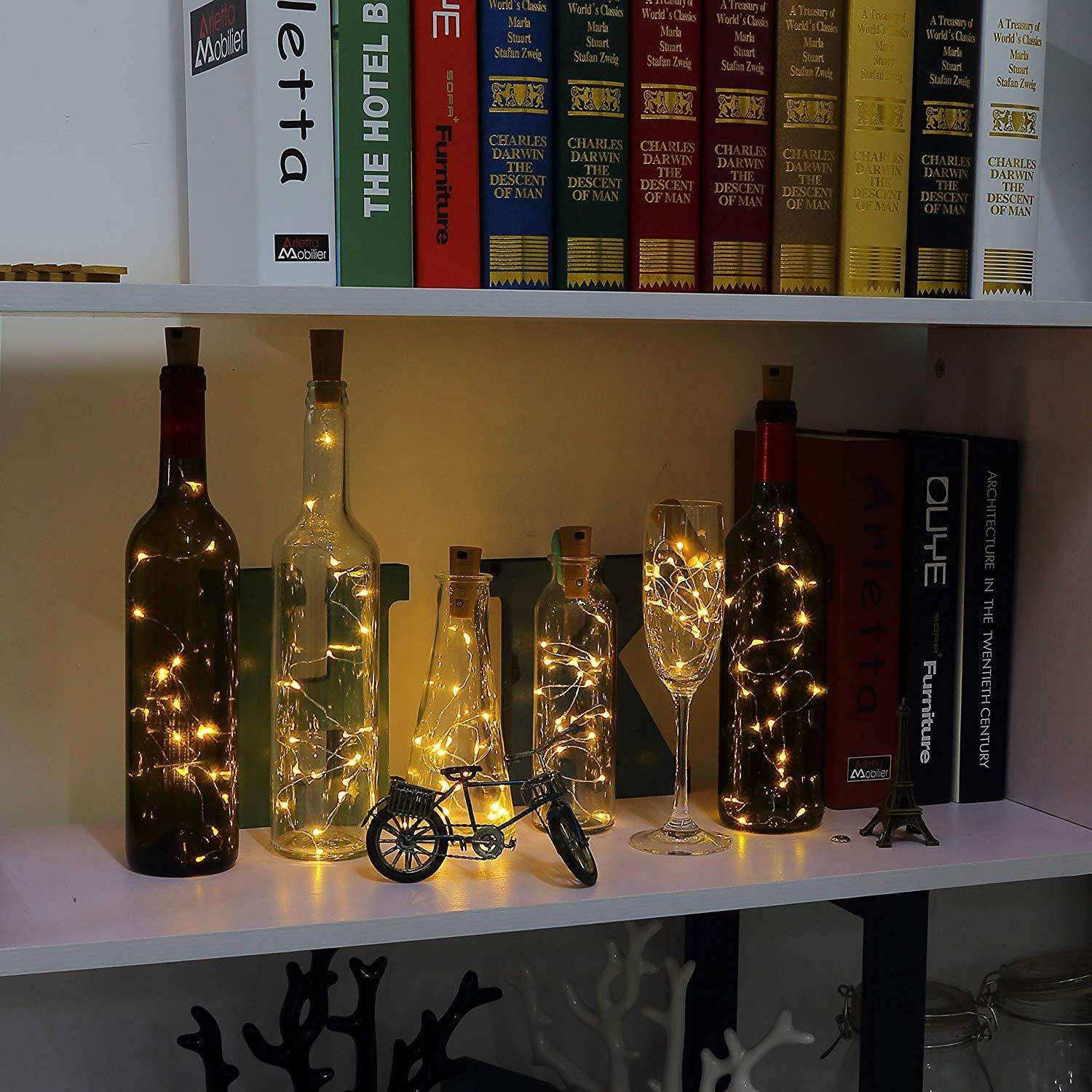 Wine Bottle Lights