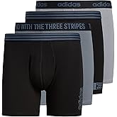 adidas mens Core Stretch Cotton Boxer Brief Underwear (4-pack)