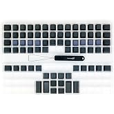 Advantage360 Blank Keycap Set - PBT Plastic | 76 Key Set | Logo Keycap Puller