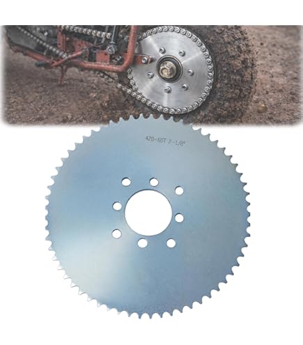 Amazon.com: KOB Drive Sprocket 80 Tooth Go Fun Kart #35 Chain