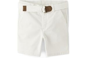 Gymboree Boys and Toddler Belted Twill Chino Shorts