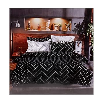 Universal Silky Cotton Mix Panipat Double Bed Sheet With Two