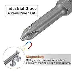 HARFINGTON 5pcs #1 Phillips Screwdriver Bit PH1