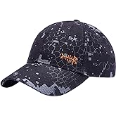 BASSDASH Desolve Camo Fishing Hunting Hat Unisex Adjustable Baseball Cap