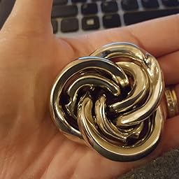 amazon com customer reviews amour hanayama cast metal brain teaser puzzle vortex riddles about cooking