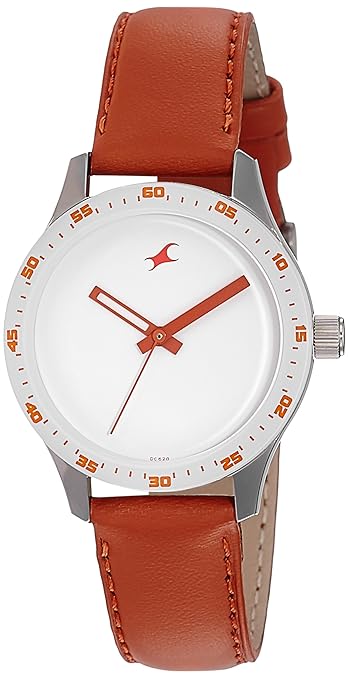 Fastrack Analog White Dial Women's Watch - 6078SL04