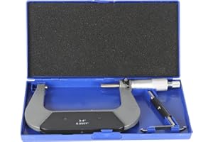 WFLNHB 3-4" Accuracy Outside Micrometer 0.0001" Carbide Tipped for Accuracy Measurement Work