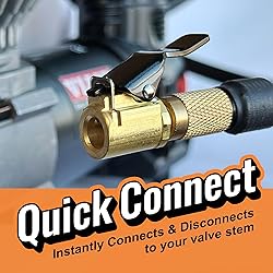 Chuck Mates™ Premium Quick-Connect Tire Inflator
