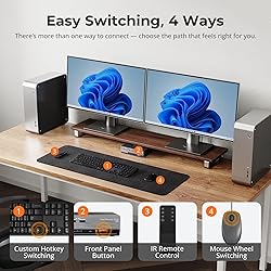 TESmart 8K@60Hz DP KVM Switch 2 Monitors 2