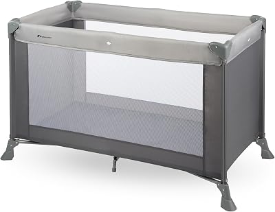 Soft Dreams, Lit Parapluie Bébé, 0–15 kg, Grey Mist