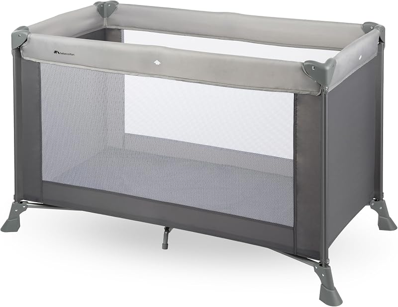 Soft Dreams, Lit Parapluie Bébé, 0–15 kg, Grey Mist