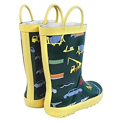 Hudson Baby Kids Rain Boot, Colorful