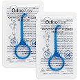 OrthoKey Clear Aligner Removal Tool for Invisible Removable Braces, Retainers, and More – Blue (2 Pack)