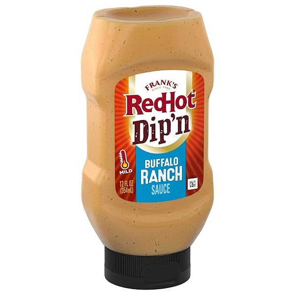 FRANK’S REDHOT DIP’N BUFFALO RANCH SAUCE, 12 FL OZ