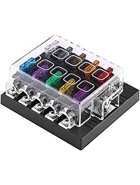 Amazon.com: Fuse Boxes - Fuses & Accessories: Automotive auto fuse boxes 