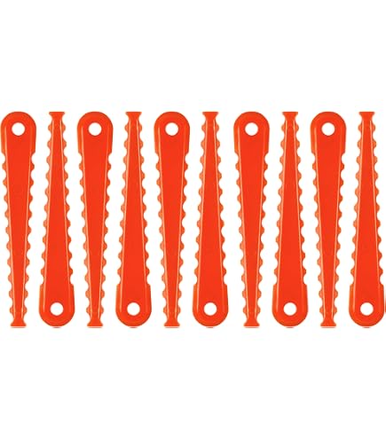 Ryobi AC053N1FB Testina Tagliaerba A Lame Seghettate 8 Pezzi - Per Decespugliatori A Batteria