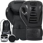 Boxing Gloves Set with Hand Wraps and Carry Bag for Men and Women | Triple Density Foam, Mesh Palm, Adjustable Wrist Straps, Muay Thai and Kickboxing Training, Punching Bag Workouts