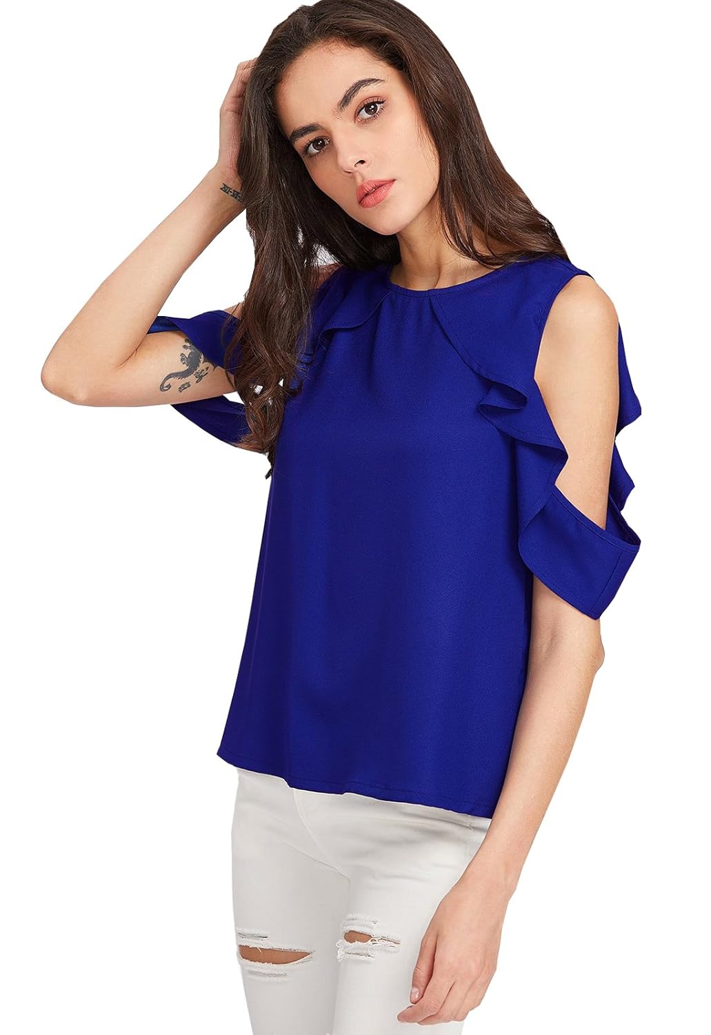 j b fashion women's plain regular fit top