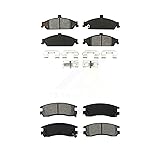 SIM Front Rear Semi-Metallic Brake Pads Kit