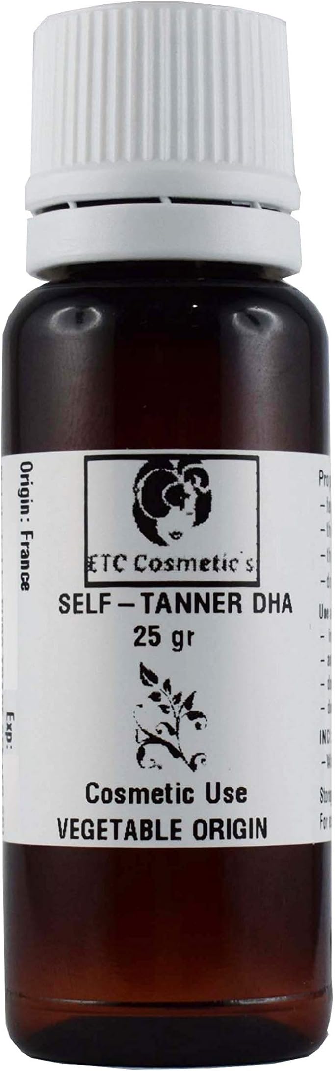DHA natural self tanner, liquid - 25 gr