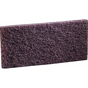 3M Doodlebug Brown Scrub 'N Strip Pad 8541 (5 Count)