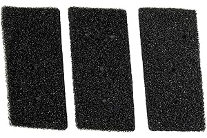 Pack of Three Replacement Sponge Filters for Compatible For Bauknecht Models Item Number 481010716911