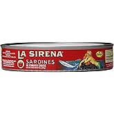 La Sirena Sardines in Tomato Sauce Oval Can, 15 oz
