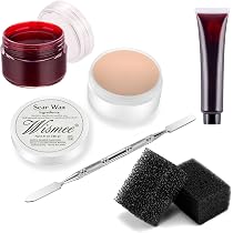 Amazon.com: Wismee SFX - Kit de maquillaje – Kit de cera para ...