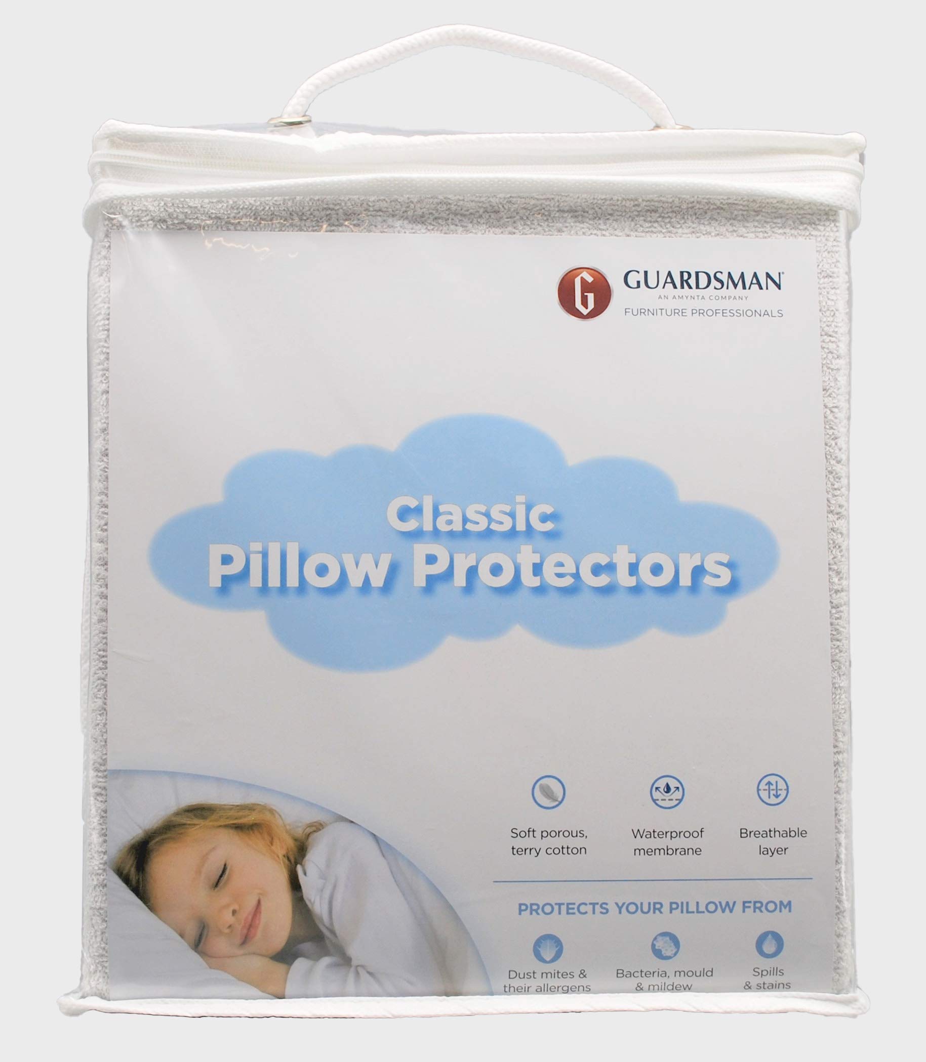 Guardsman Classic Pillow Protector - Pack of 2