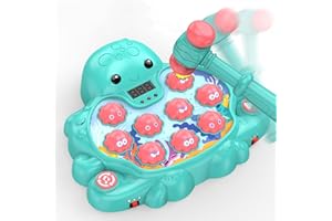 JOYBLI Octopus Vitality Strike Game, Educational Musical Whack-A-Mole Toy with 2 Game Modes, Digital Score Display, Toddler Early Developmental Learning Toy, Fun Birthday Gift for Kids Age 2+(Multicolored)