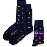 AUSCUFFLINKS Basketball Fan Socks for Him | Bball Lover | Gift for Men | Work Socks for Him | Birthday Gift for Guys (Basketball)