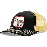 Funny Trucker Hats - Classic Design Snapback Hat, Donkey Trucker Cap for Men, Stylish Humorous Party