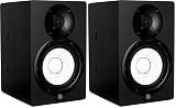 YAMAHA HS7I Studio Monitor with Mounting Points and Screws, Black, 6.5" (Pack of 2)