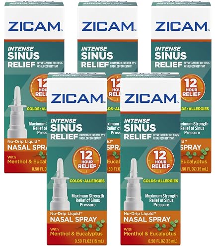 Amazon.com: Zicam Intense Sinus Relief No-Drip Liquid Nasal Spray