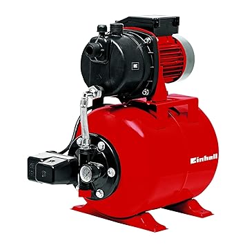 Einhell Hauswasserwerk GC-WW 6538 (650 W, 3,6 bar Druck, 3.800 l/h Förderleistung, integrierter Druckschalter, Manometer, 20l